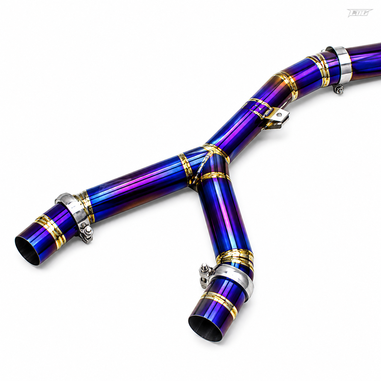 Titanium Catback Exhaust System for Mercedes Benz GLE53 AMG W167 3.0T by Stratec Systems