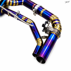 Titanium Catback Exhaust System for Mercedes Benz GLE53 AMG W167 3.0T by Stratec Systems