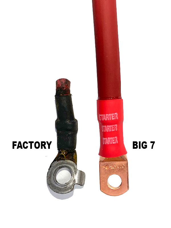 Jeep Grand Cherokee WK Big 7 Battery Cable Kit (2005-2010) by JS Alternators