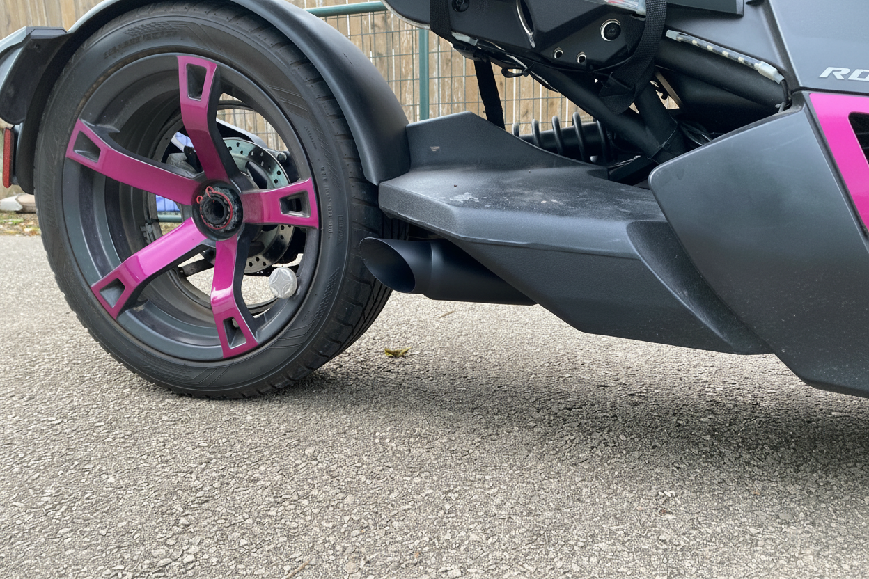 2019-2026 Can-Am Ryker Controlled Kaos Series Exhaust by RLS Exhaust