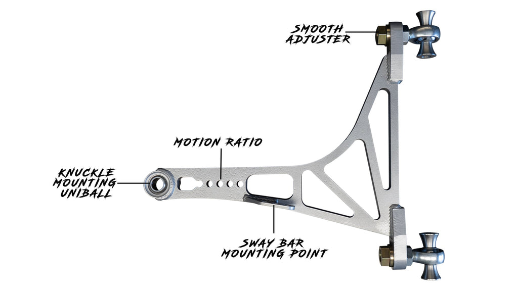 FDF RaceShop Corvette C5/C6/C7 Front Lower Control Arms