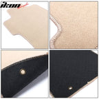 Car Floor Mat for 2007-2013 BMW E92 3 Series Beige Carpet 4PC Nylon