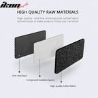 Car Floor Mat for 2000-2008 Honda S2000 Black Carpet 2PC Nylon