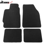 Car Floor Mat for 1988-1991 Honda CRX Civic Black Carpet 4PC Nylon