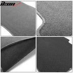 Car Floor Mat for 2007-2013 Ford Edge Gray Carpet 4PC Nylon