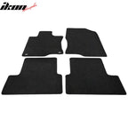 Car Floor Mat for 2009-2014 Acura TSX Black Carpet 4PC Nylon