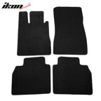 Car Floor Mat for 1998-2005 Mercedes S Class Black Nylon 4PCS
