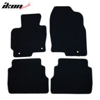 Car Floor Mat for 2013-2016 Mazda CX-5 Black Front Rear  Nylon 4PC