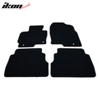 Car Floor Mat for 2013-2016 Mazda CX-5 Black Front Rear  Nylon 4PC