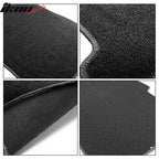 Car Floor Mat for 2017-2020 Hyundai Elantra Black Carpet Nylon 4PC