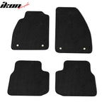 Car Floor Mat for 1998-2003 Chevrolet Malibu Black Nylon 4PC