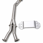 Stainless Steel Equal Length H-Pipe Mid Pipe for BMW M3 M4 G80 G82 3.0T by Stratec Systems