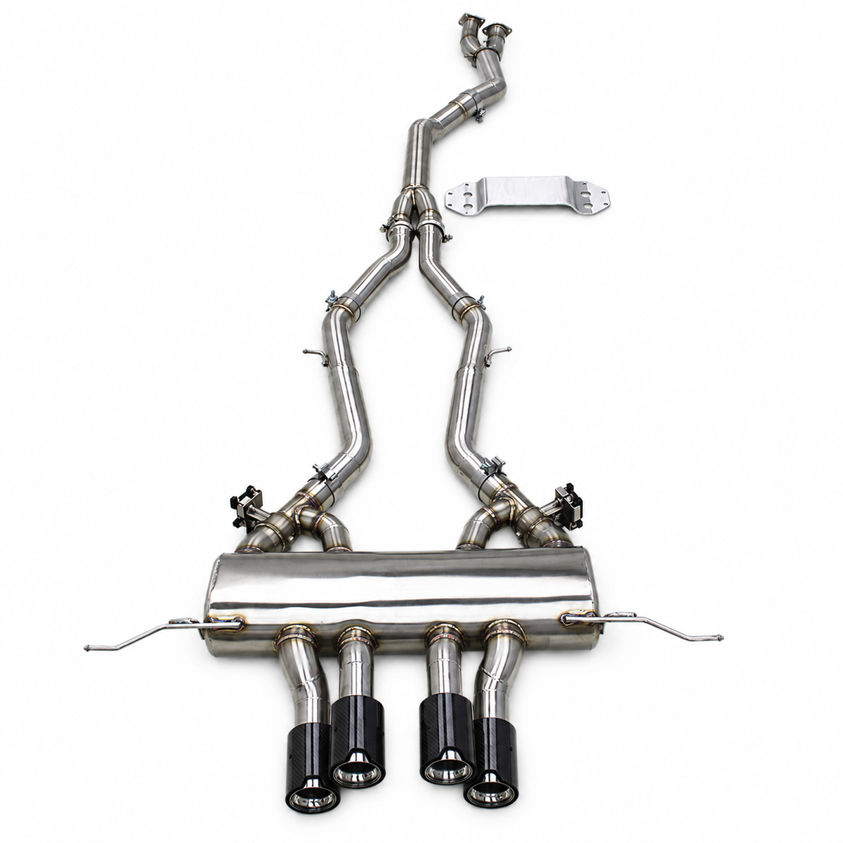 Valved Stainless Steel Catback Exhaust System for BMW M3 M4 G80 G82 G83 3.0T by Stratec Systems