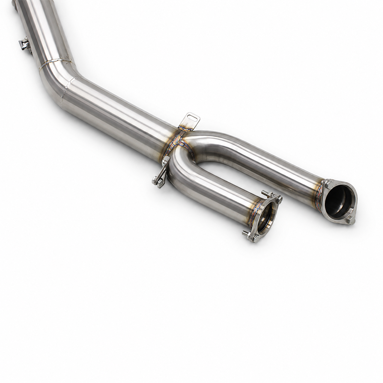 Stainless Steel Equal Length H-Pipe Mid Pipe for BMW M3 M4 G80 G82 3.0T by Stratec Systems