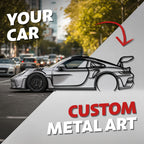 Your Personalized Car Metal Wall Art - MT1113