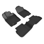 3D MAXpider 22-27 Honda CIvic / CIvic TYPE R Kagu Black Full Set (NO REAR USB PORT)