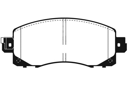 EBC 18+ Subaru Crosstrek 2 Ultimax Front Brake Pads