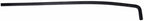 Gates 40inch L x  5/8in ID 90 Degree Molded Heater Hose 95-97 Ford Ranger 2.3L Heater To Sensor