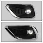 Spyder 19-23 Jeep Cherokee OEM LED Fog Lights w/Switch - Clear (FL-JC19-LED-C)