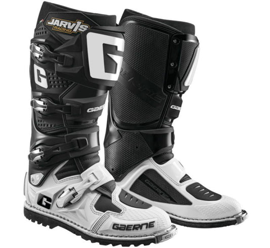 Gaerne SG12 Boot Jarvis Edition Black/White Size - 8