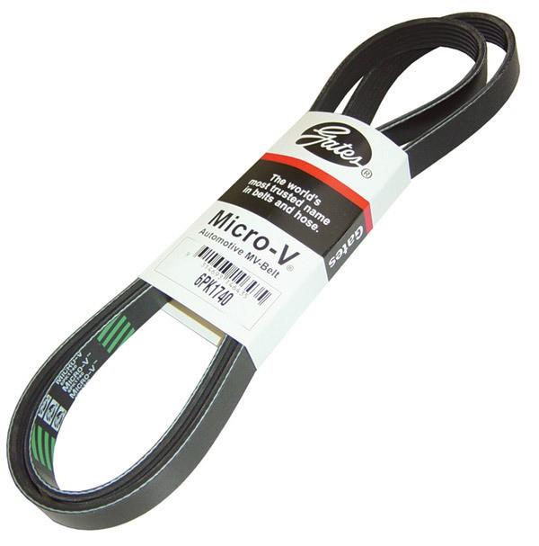 Gates 97-01 Peterbilt 379 Detroit Diesel 6-Cyl. 12.7L Diesel Hub & Alt. High Capacity V-Belt