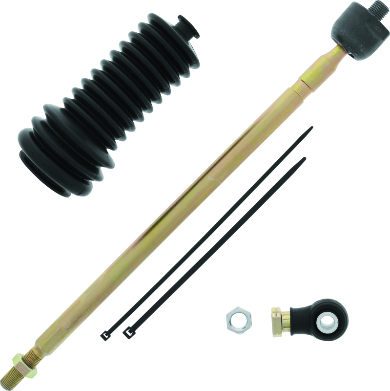 QuadBoss 09-10 Polaris Ranger 500 4x4 (03) Steering Rack Tie Rod Assembly Kit - Right Inner & Outer