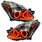 Oracle 10-12 Nissan Altima Coupe LED Headlight Halo Kit - Red