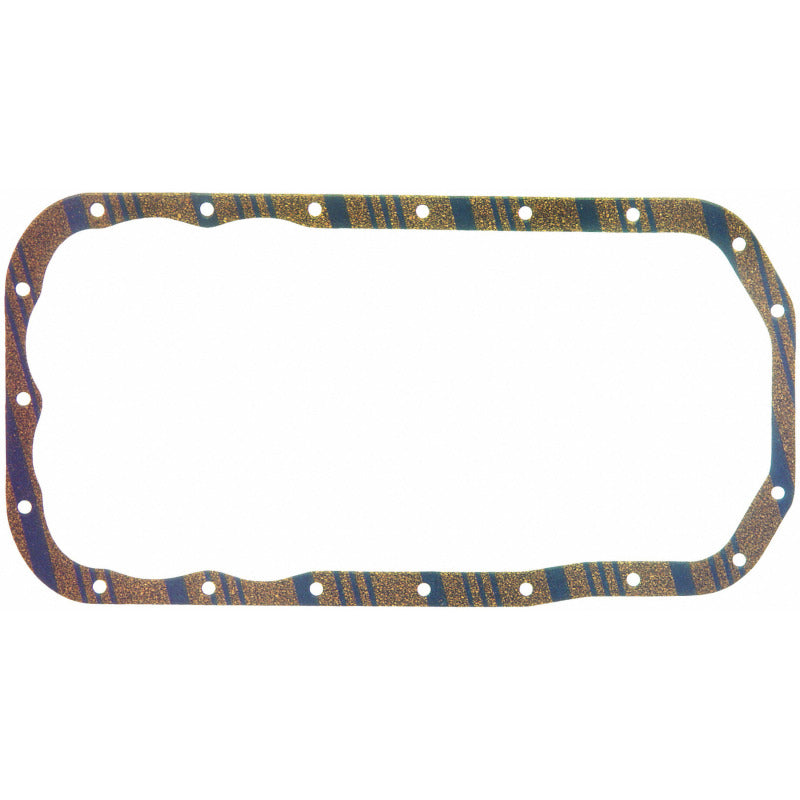 Fel-Pro Mazda B2000 OS 30467 C Engine Oil Pan Gasket Set Blue Stripe cork-rubber