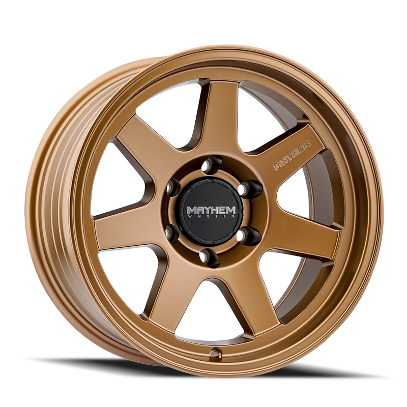 Mayhem 8307 Convoy 17x9 / 6x135 BP / -6mm Offset / 87.1mm Hub Matte Black Wheel
