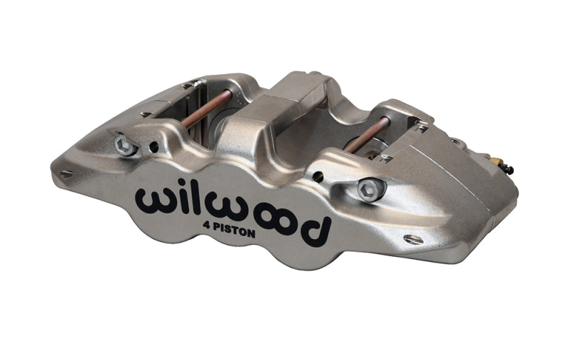 Wilwood Caliper-Aero4-ST-R/H-Nickel (.80 Thk Pad) 1.88/1.62in Pistons 1.25in Disc