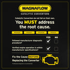 MagnaFlow 16-18 Hyundai Tucson 1.6L California Grade CARB Compliant Direct-Fit Catalytic Convert