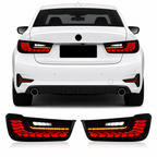 BMW 3 Series G20/G28 & M3 G80 Dragon Scale LED Tail Lights 2018-2022