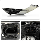 Spyder 22-24 Mitsubishi Outlander OEM LED Fog Light w/ Switch - Clear (FL-MOUT22-LED-C)