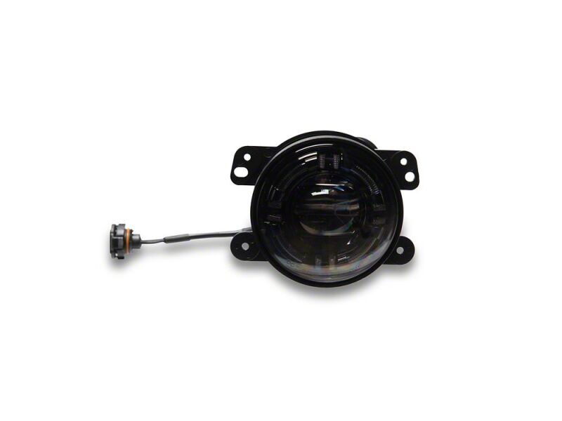 Raxiom 07-18 Jeep Wrangler JK V2 LED Switchback Fog Lights with Amber Turn Signal and Halo Rings