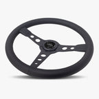 The Daytona | Black Leather | Black Spoke | Black Stitch