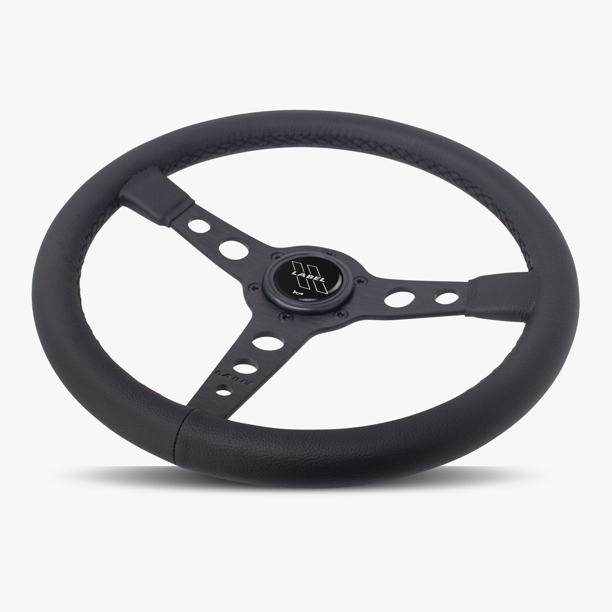 The Daytona | Black Leather | Black Spoke | Black Stitch