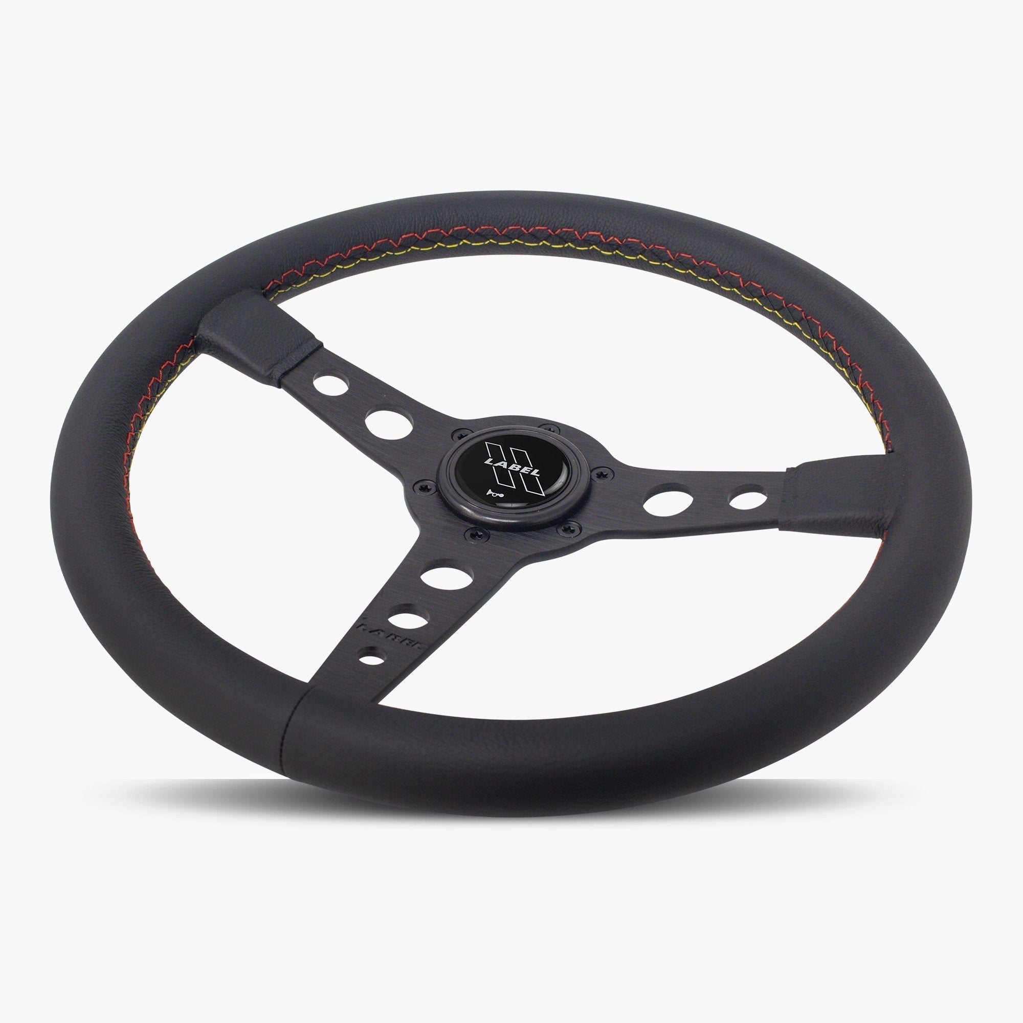 The Daytona | Black Leather | Black Spoke | Euro Stitch