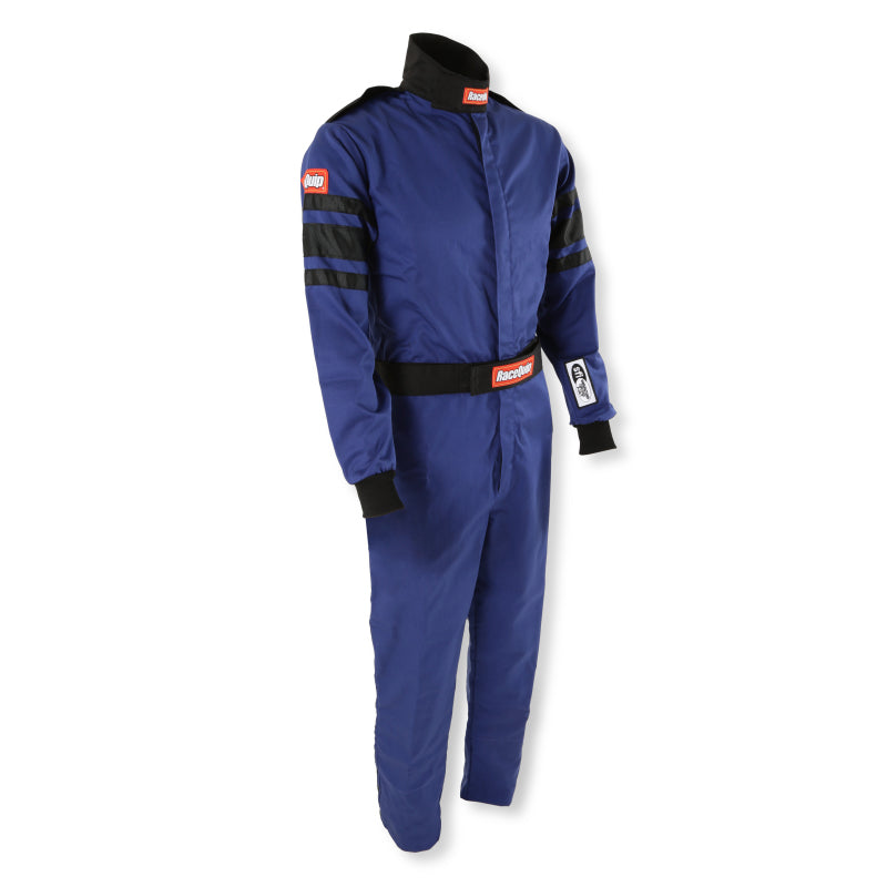RaceQuip Blue SFI-1 1-L Suit - Small