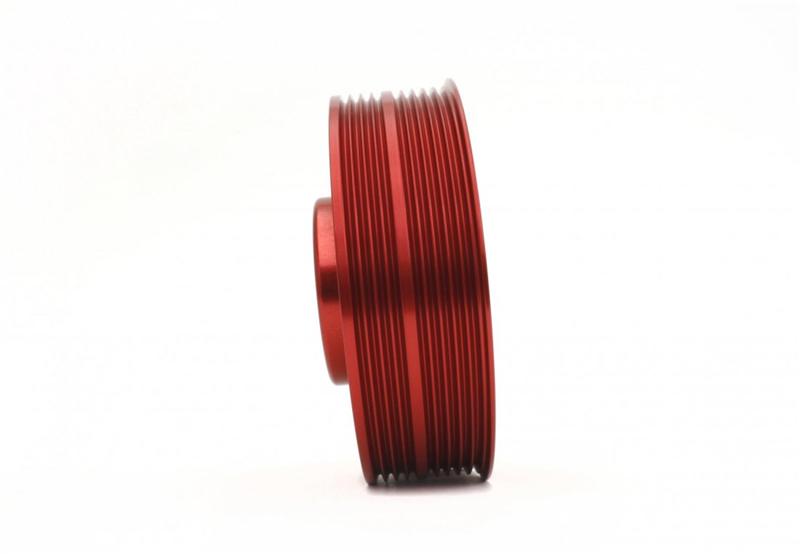 PERRIN 93-14 Subaru Impreza (Incl. 02-14 WRX) / 04-21 STI Lightened Crank Pulley - Red
