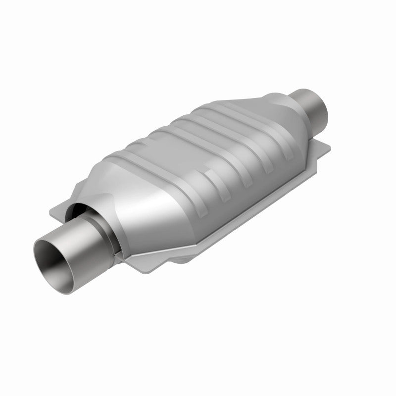 MagnaFlow Univ Cat Conv 2.25in Inlet/Outlet Center/Center Oval 12in Body L x 7in W x 16in Overall L