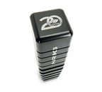 NRG Shift Knob - 20 Year Anniversary Weighted Square Heat Sink Short - Black
