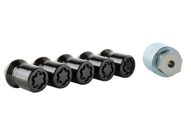 Ford Racing M12X1.5 Black Security Lug Nut - Set of 5