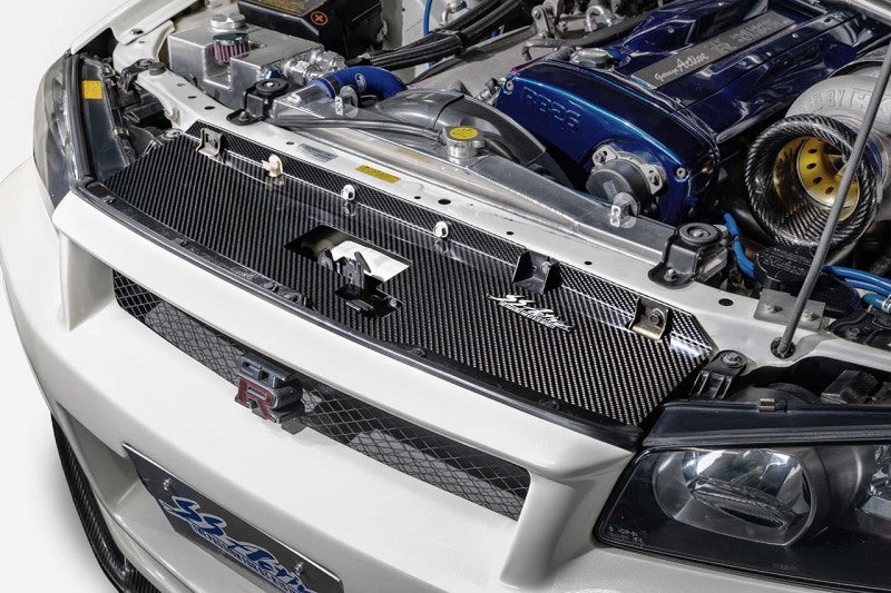 GReddy Garage 95-98 Nissan Skyline GT-R Carbon Cooling Panel R33