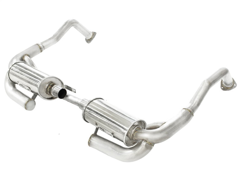 aFe MACHForce XP Exhaust Cat-Back 2in SS-304 Cat-Back Exhaust for 05-08 Porsche Boxster S (987.1) H6