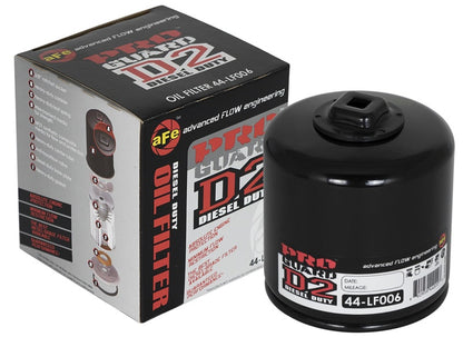 aFe Pro GUARD D2 Oil Filter 74-08 Dodge Gas Truck V6 3.9L/V8 4.7L/5.7L/5.2L/5.9L/V10 8.3L/8.0L (4pk)