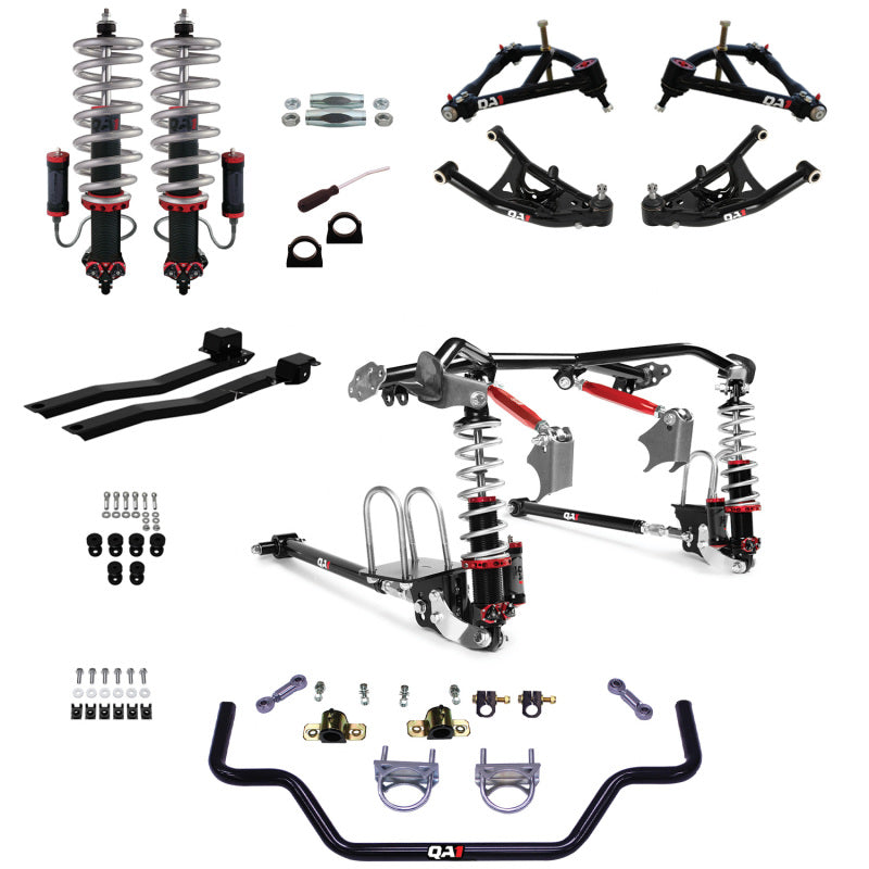QA1 67-69 GM F-Body Level 3 Full Vehicle Drag Kit w/ Shocks