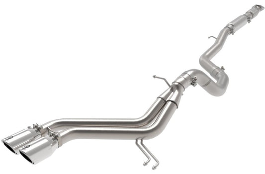 aFe Takeda 2-1/2in to 3in SS-304 Cat-Back Exhaust w/ Polished Tips 13-17 Hyundai Veloster L4-1.6L