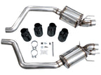 AWE Tuning C6 Chevrolet Corvette Z06/ZR1 Touring Edition Axle-Back Exhaust w/ Diamond Black Tips