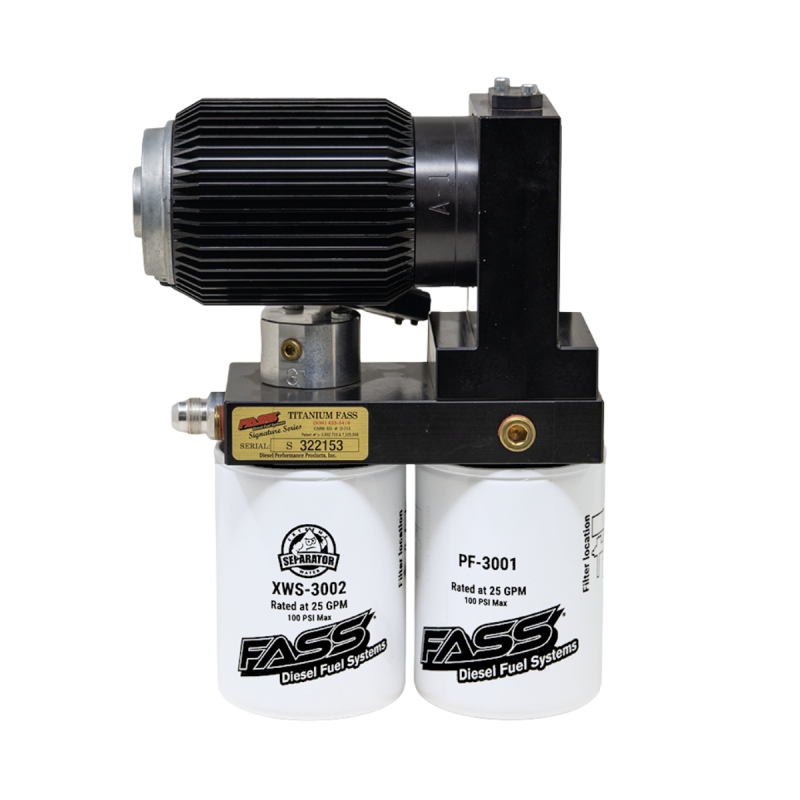 FASS 05-18 / 21-23 Dodge Cummins 2500/3500 290gph No Drop Titanium Plus Fuel System