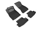 3D MAXpider 18-20 Audi A5 Coupe / S5 Coupe Kagu 1st and 2nd Row Floormats - Black